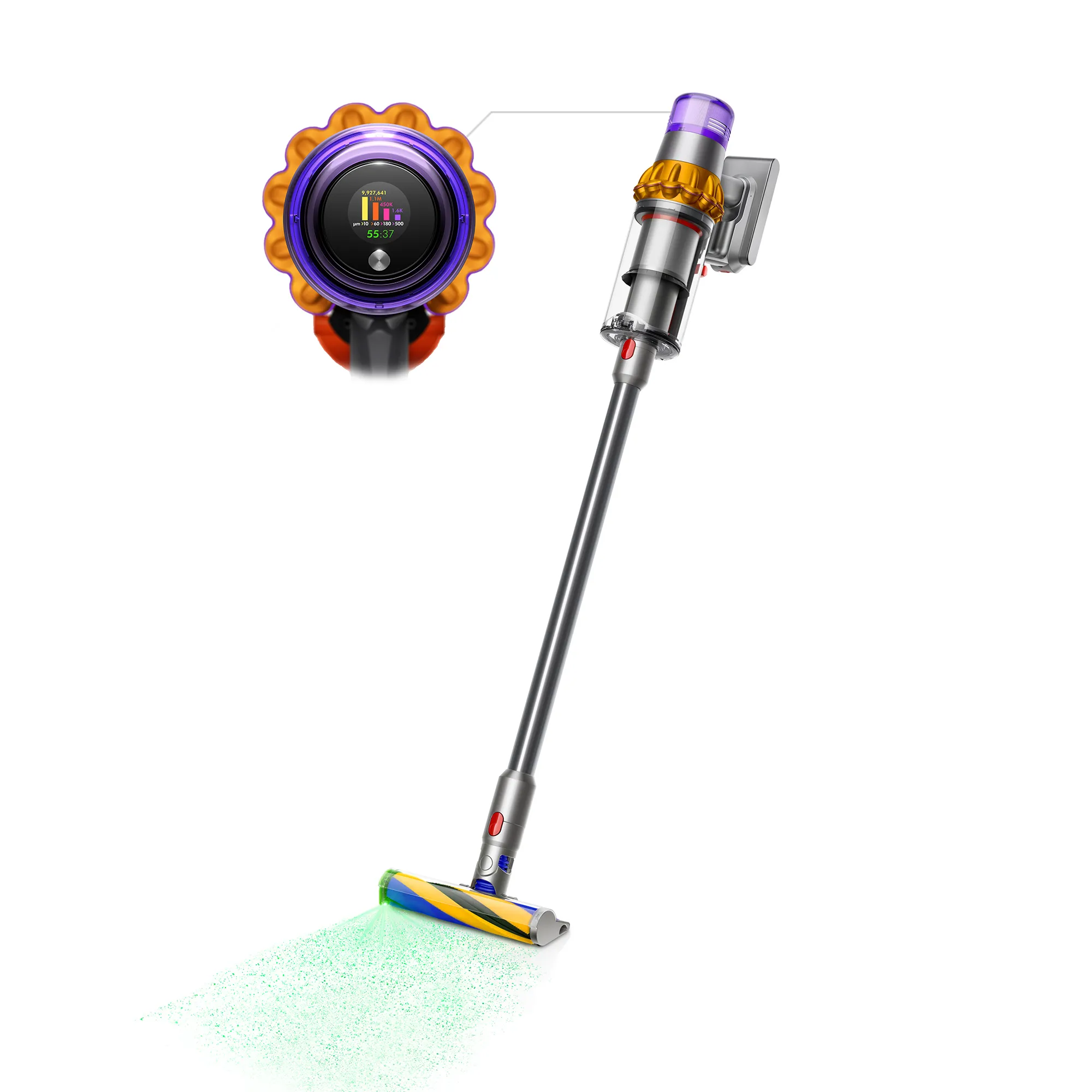 Dyson V15 Detect vacuum available at CFI Vacuum in Richmond VA - Authorized Dyson dealer