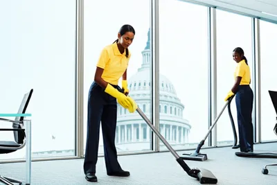 Office cleaning in Alexandria VA - professional janitorial services by TotalMGT for corporate and small business offices