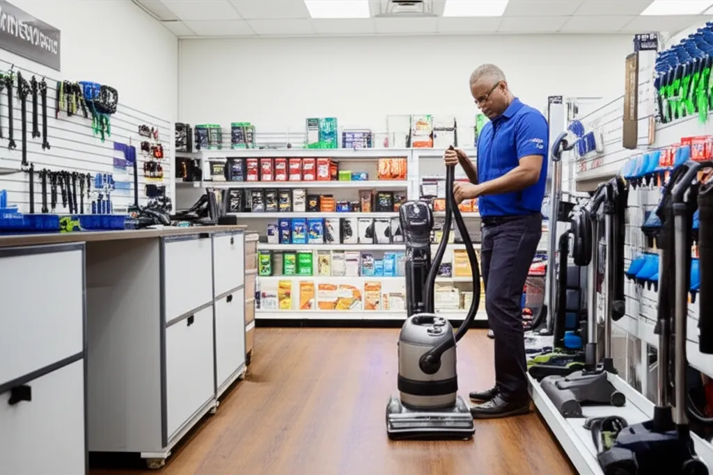 Sebo Vacuum Repair services in Richmond VA - CFI Vacuum professional repair shop